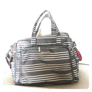 Jujube b.f.f diaper bag gray